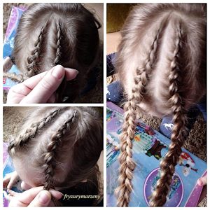 komunijna fryzura dla dziewczynki loczki